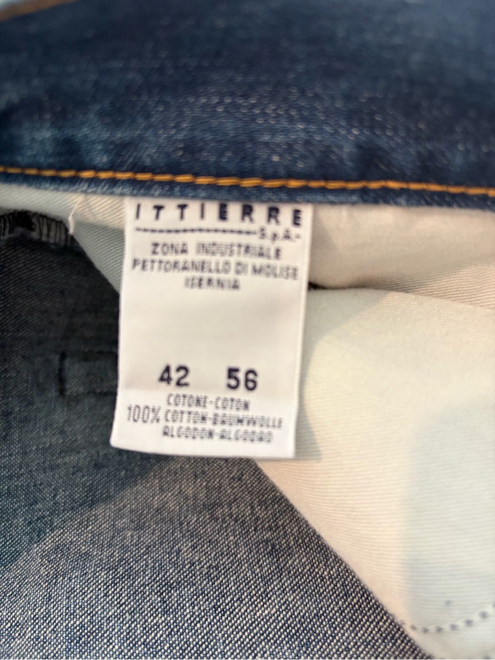 D&G Dolce & Gabbana Men’s Straight Jeans NWT Blue Denim Ittierre Italy - Picture 8 of 13